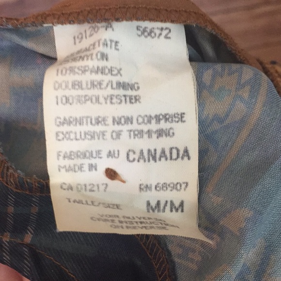 Boho fringe vest | Tan | size Medium | Aztec | - Picture 6 of 8